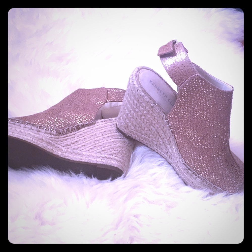 Kenneth Cole “Odette” platform espadrilles